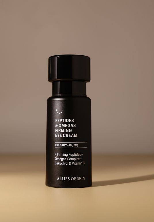 Укрепляющий крем для кожи вокруг глаз с пептидами и омега-комплексом ALLIES OF SKIN Peptides & Omegas Firming Eye Cream 15ml