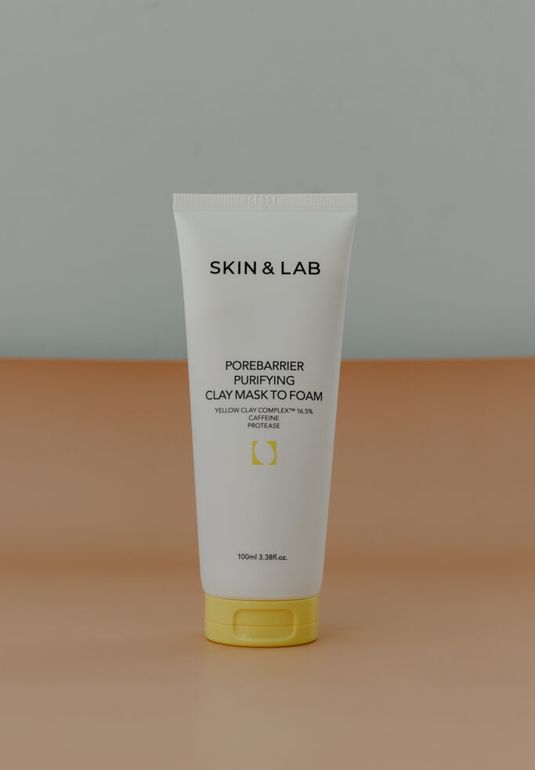 Маска-пенка для умывания SKIN&LAB Porebarrier Purifying Clay Mask to Foam 100ml