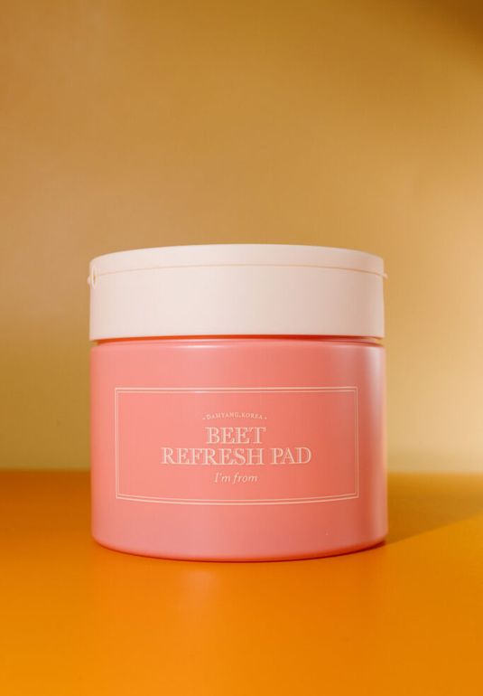 Восстанавливающие пэды для обезвоженной кожи с 20% экстрактом свеклы I'm from Beet Refresh Pad 60 шт