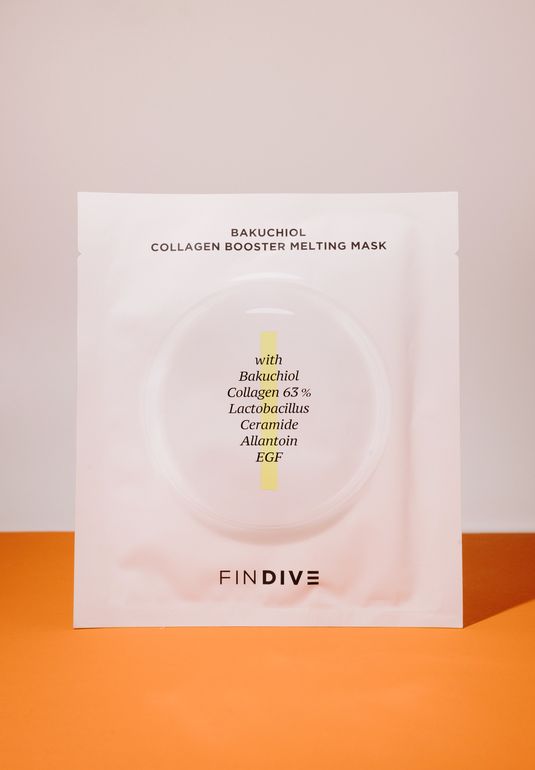 Маска - бустер для лица с бакучиолом FINDIVE Bakuchiol Collagen Booster Melting Mask 30g