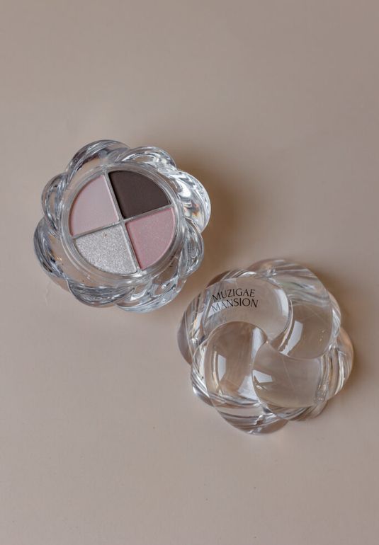 Палетка теней для век Сказочно-розовый MUZIGAE MANSION Twist Pot Eye Palette (01 Fairy Pink) 4.5g