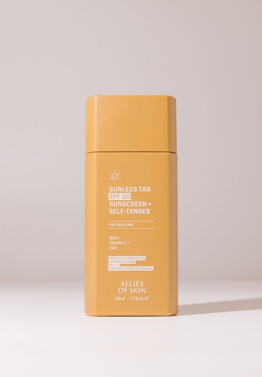 Автозагар для лица ALLIES OF SKIN Sunless Tan SPF50+ PA++++ Sunscreen + Self-Tanner 50ml
