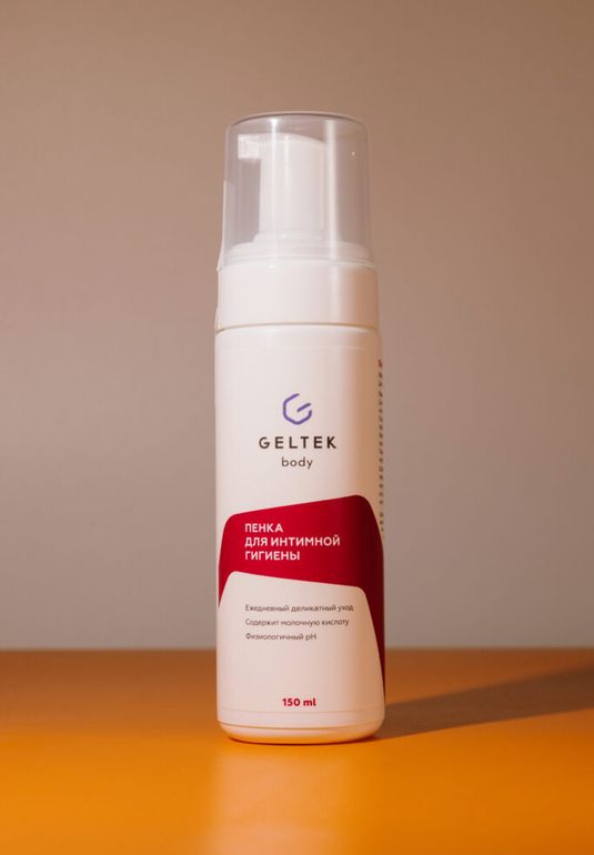 Пенка для интимной гигиены Geltek 150ml