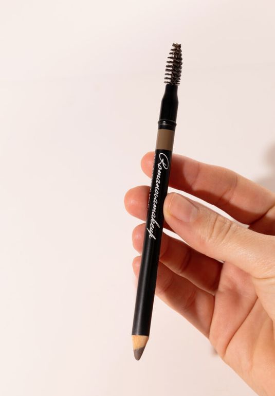 Карандаш для бровей Romanovamakeup Sexy Eyebrow Pencil ASH BROWN 1.7g