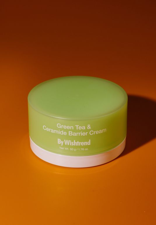 Барьерный крем для лица BY WISHTREND Green Tea&Ceramide Barrier Cream 50g