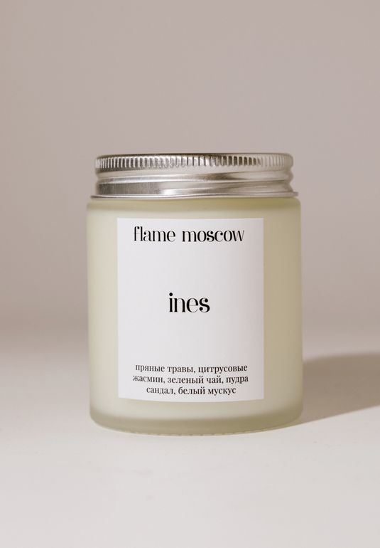 Свеча матовая Flame Moscow Ines 110мл