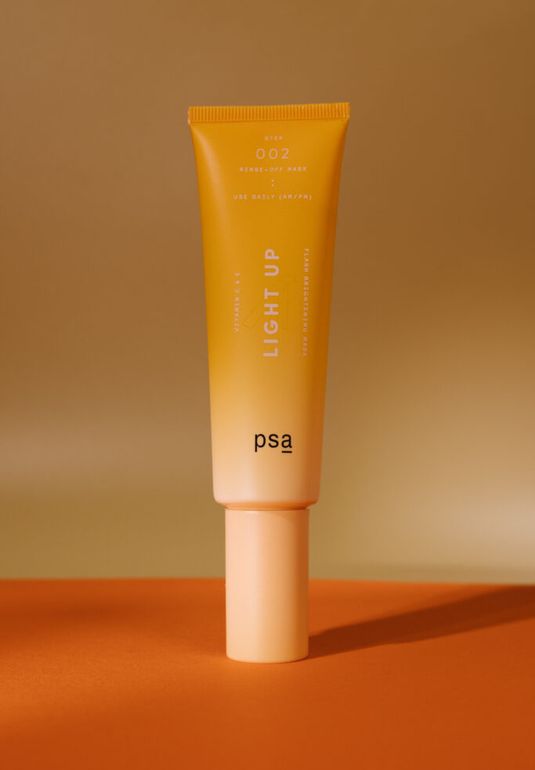 Экспресс-маска для невероятного свечения кожи PSA LIGHT UP: Vitamin C & E Flash Brightening Mask 50ml
