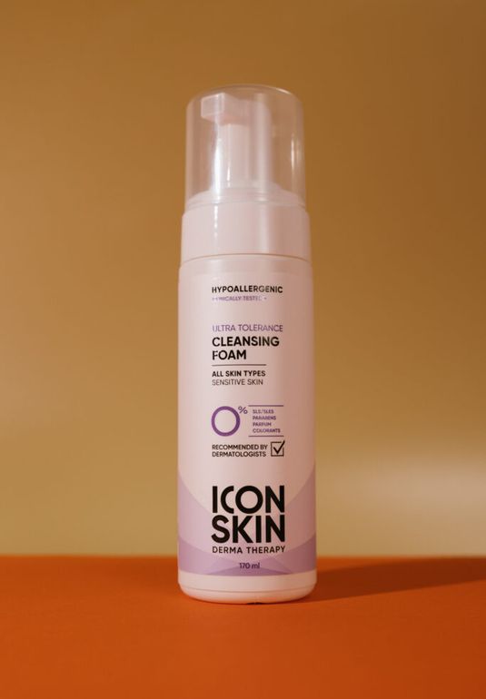 Очищающая пенка для всех типов кожи ICON SKIN Ultra Tolerance Cleansing Foam 170ml