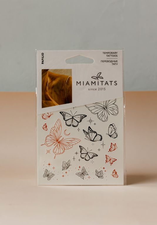 Переводные тату MIAMITATS Papilio (middle)