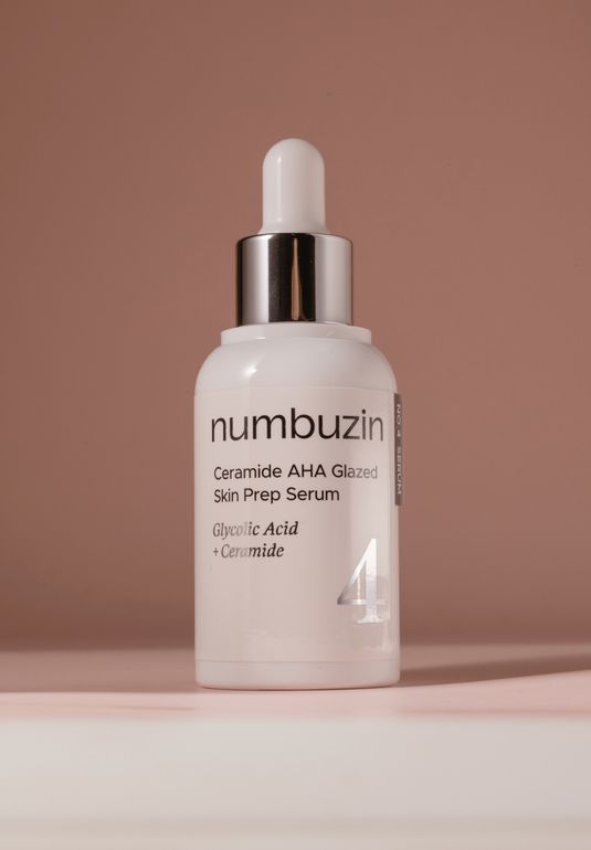 Обновляющая сыворотка для лица numbuzin No.4 Ceramide AHA Glazed Skin Prep Serum 30мл