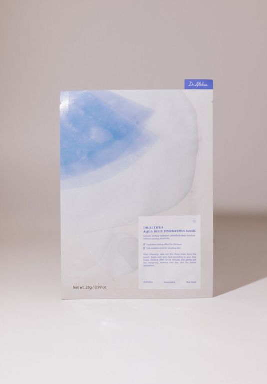 Тканевая маска с азуленом и агавой Dr. Althea Aqua Blue Hydration Mask 28g