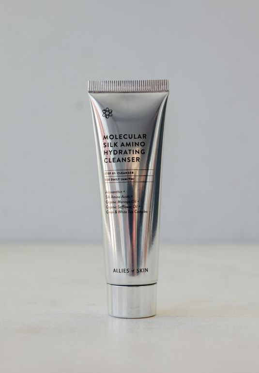 Гель для умывания с аминокислотами ALLIES OF SKIN Molecular Silk Amino Hydrating Cleanser 25ml