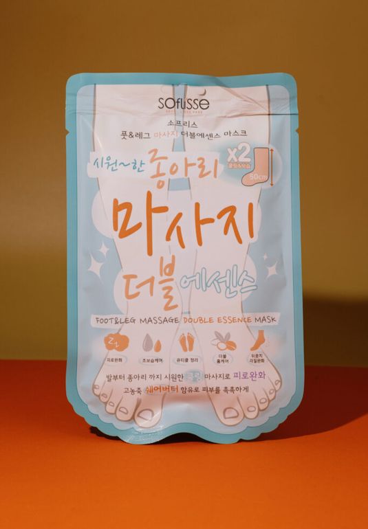 Охлаждающая маска для ног soflisse Foot&Leg Massage Double Essence Mask 60ml