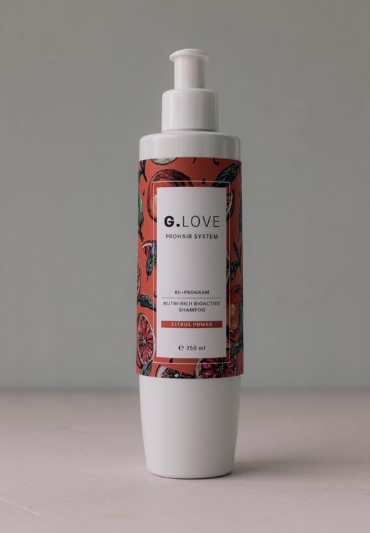 Питательный биоактивный шампунь для волос G.LOVE Nutri-Rich Bioactive Shampoo Citrus Power 250ml