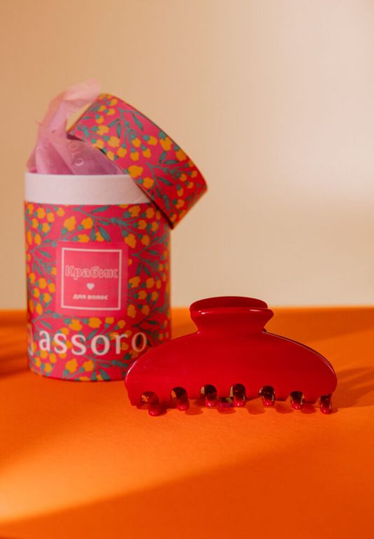 Краб для волос - Закат Assoro 