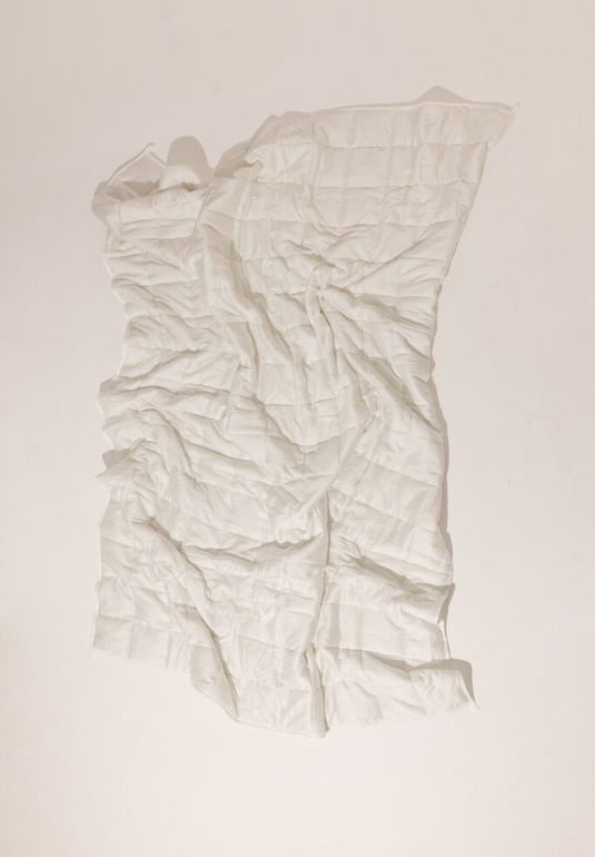 Двуспальное утяжеленное одеяло из тенселя цвет белый Beauty Sleep  220х205 cм 9 кг