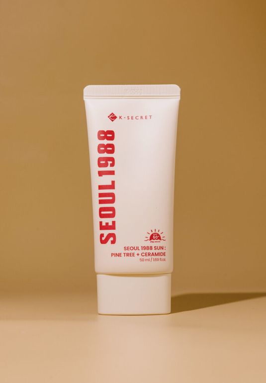 Санскрин K-Secret Seoul 1988 Sun: Pine Tree + Ceramide SPF50+ PA++++ 50ml