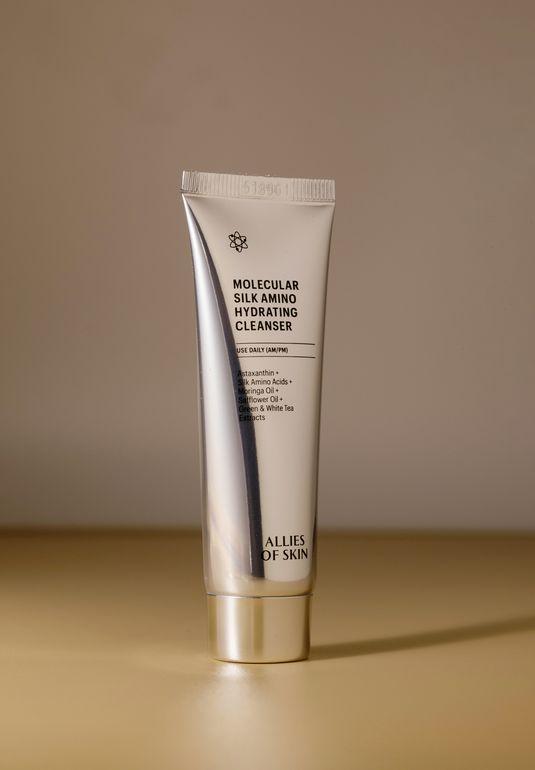 Гель для умывания с аминокислотами ALLIES OF SKIN Molecular Silk Amino Hydrating Cleanser 25мл