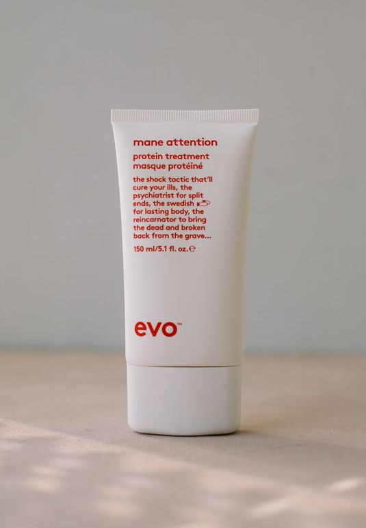 BU// Укрепляющий протеиновый уход [рецепт для гривы] Evo Mane Attention Protein Treatment 150ml