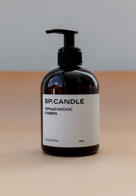 Жидкое мыло Черный мускус и амбра SP. CANDLE 250мл