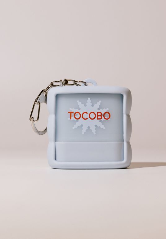 Солнцезащитный стик + брелок TOCOBO Mini Cotton Airy Sun Stick SPF50 PA+++ 11г + Keyring