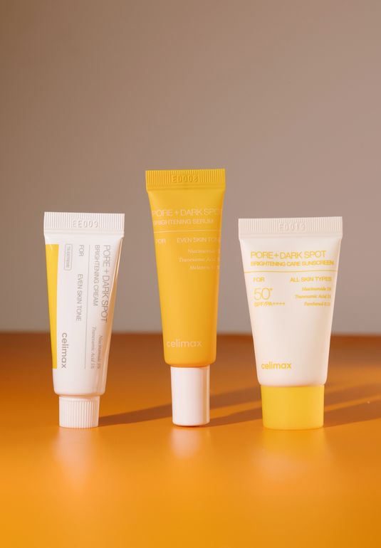 Набор миниатюр Celimax Pore+Dark Spot Brightening Kit 10ml/7ml/10ml