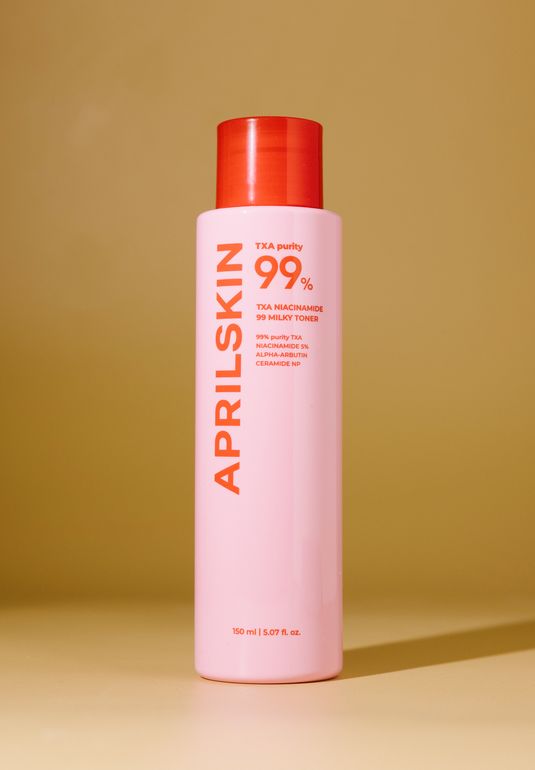 Тонер с транексамовой кислотой и ниацинамидом APRILSKIN TXA Niacinamide Toning Shot 99 Milk 150мл