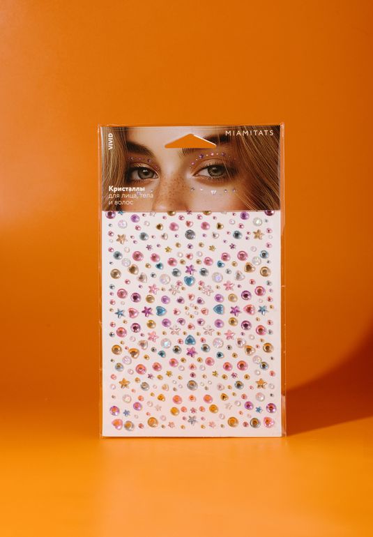 Кристаллы на клейком слое CRYSTAL Vivid MIAMITATS