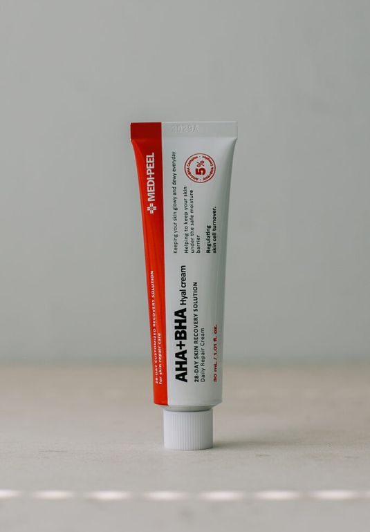 Регенерирующий крем с кислотами MEDI-PEEL AHA BHA 28 Days Hyal Cream 30ml