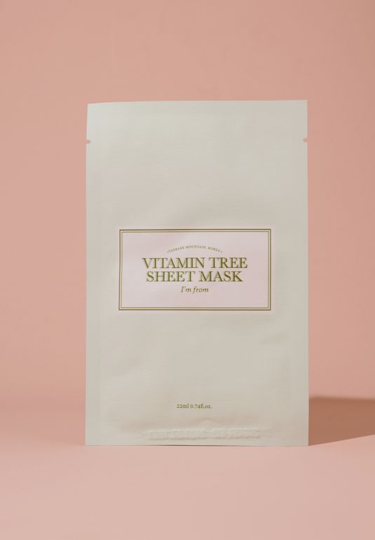 Витаминная тканевая маска с ниацинамидом и витамином С I'm from Vitamin Tree Sheet Mask 22мл