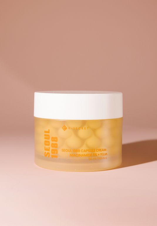 Капсульный крем с ниацинамидом K-Secret Seoul 1988 Capsule Cream: Niacinamide 5% + Yuja 50мл