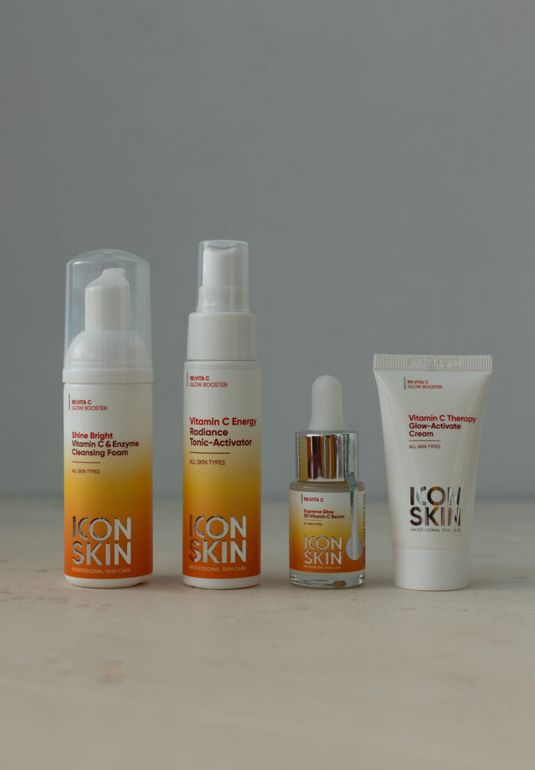 Набор средств с витамином С для ухода за всеми типами кожи ICON SKIN RE:VITA C Travel Size 4 средства