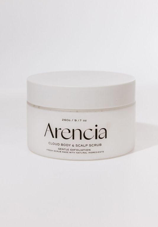 Скраб для тела и кожи головы Arencia Fresh Cloud Body&Scalp Scrub [White Tea&Neroli] 260g