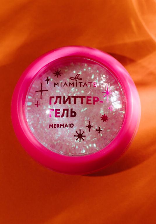 Глиттер-гель для лица, тела и волос MIAMITATS Mermaid 3.2ml