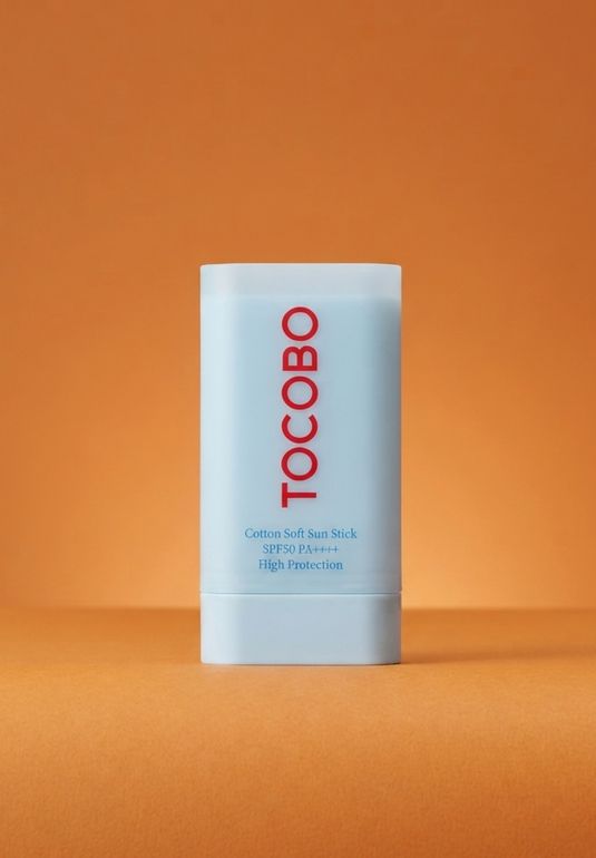 Солнцезащитный стик TOCOBO Cotton Airy Sun Stick SPF50 PA+++ 19г