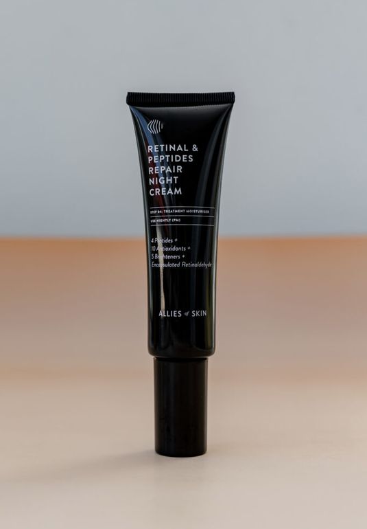 Ночной крем на основе инкапсулированного ретинола ALLIES OF SKIN Retinal & Peptides Repair Night Cream 50 ml