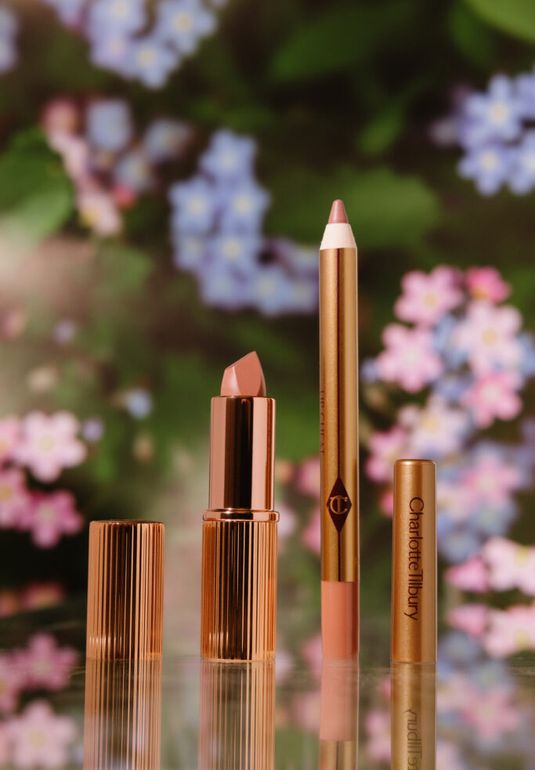 Набор для макияжа губ Charlotte Tilbury Mini Pillow Talk Kit [Pillow Talk] 1,5г/0,8г