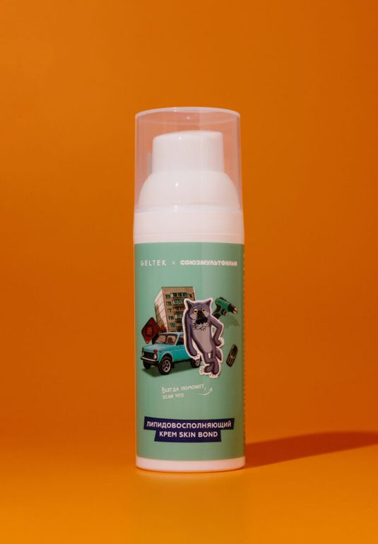 Липидовосполняющий крем Geltek x Союзмультфильм Skin Bond 50ml