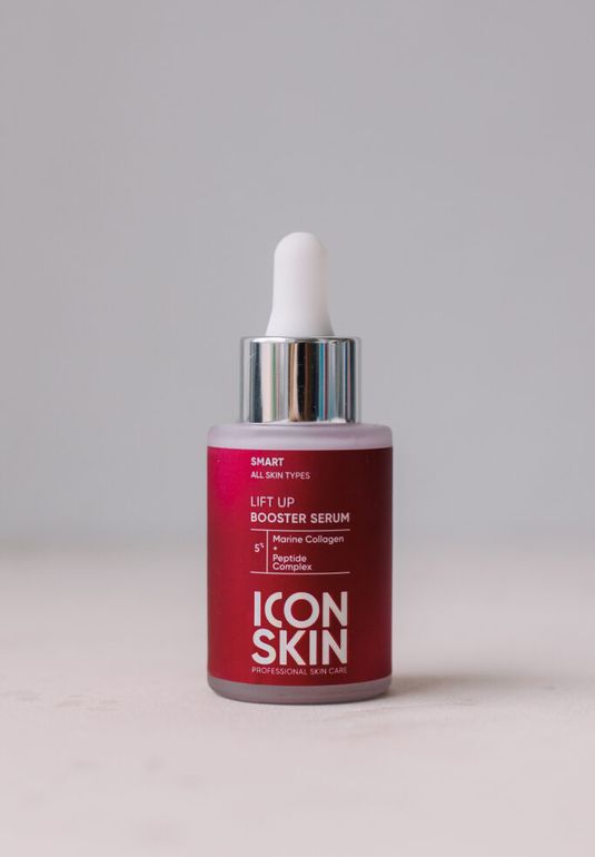 Антивозрастная сыворотка-концентрат с морским коллагеном и пептидами ICON SKIN Lift Up Booster Serum 30ml