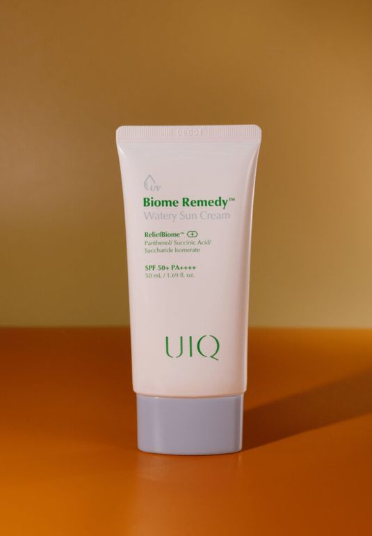 Солнцезащитный крем на водной основе UIQ Biome Remedy Watery Sun Cream SPF50+ PA++++ 50мл