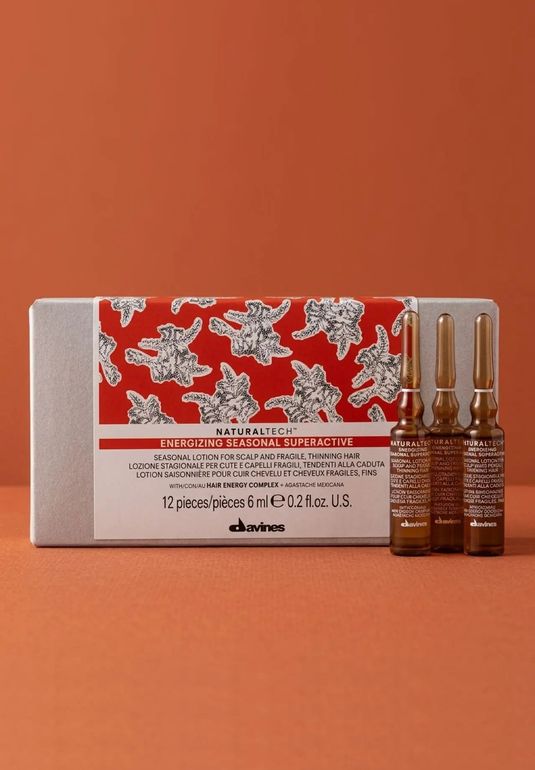 Энергетический сезонный суперактивный лосьон DAVINES Natural Tech Energizing Seasonal Superactive 12*6мл