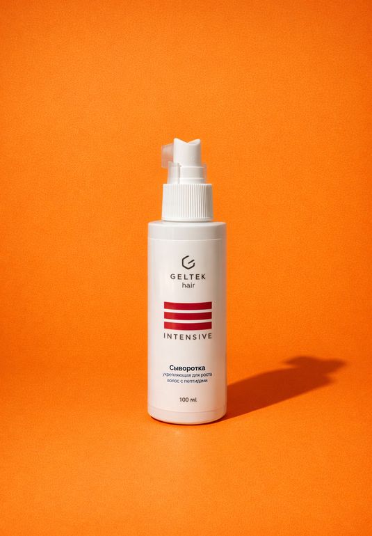 Сыворотка укрепляющая для роста волос с пептидами Geltek 100мл