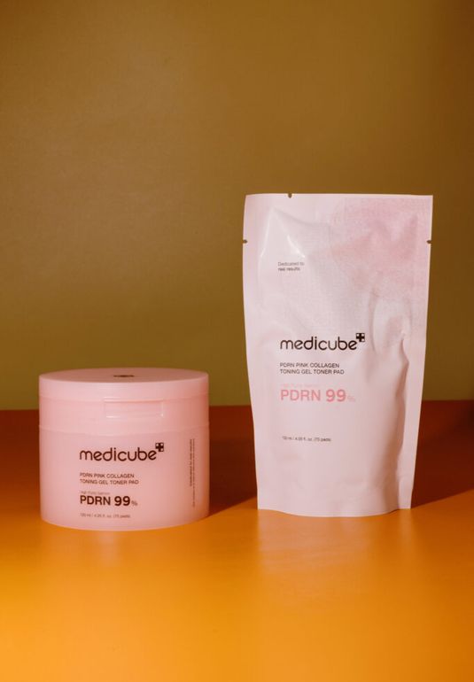Гидрогелевые тонер-пэды medicube PDRN Pink Toning Gel Toner Pad 120ml (70ЕА)