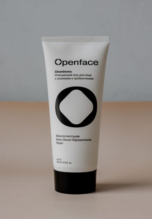 Очищающий гель для лица с энзимами OPENFACE Cleanbiome 200ml