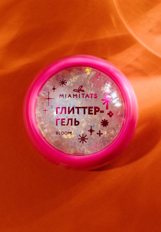 Глиттер-гель для лица, тела и волос MIAMITATS Bloom 3.2ml
