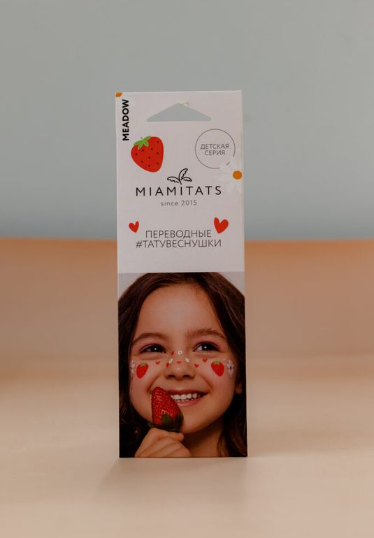 Переводные тату-веснушки (для одного нанесения) MIAMITATS KIDS Meadow