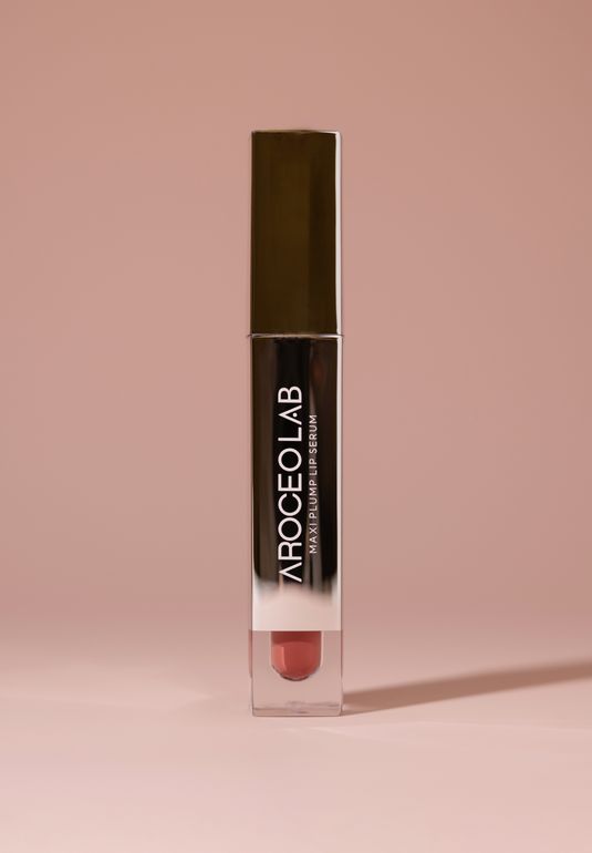 Сыворотка-блеск с эффектом увеличения объема губ Arocell Maxi Plump Lip Serum (Pink Rosy) 2,5г 