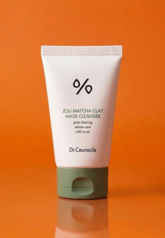 Очищающая маска для умывания с матчей и глиной Dr.Ceuracle Jeju Matcha Clay Mask Cleanser 120мл 