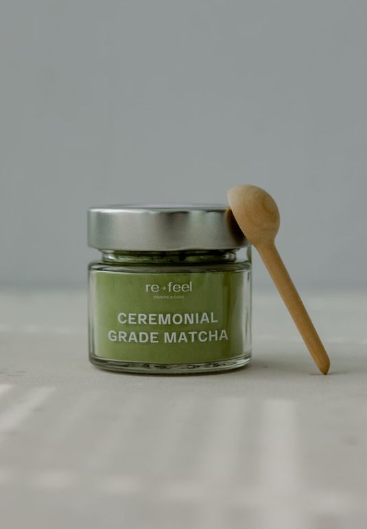 Чистая церемониальная японская матча без добавок Re-feel Ceremonial Grade Matcha 40g