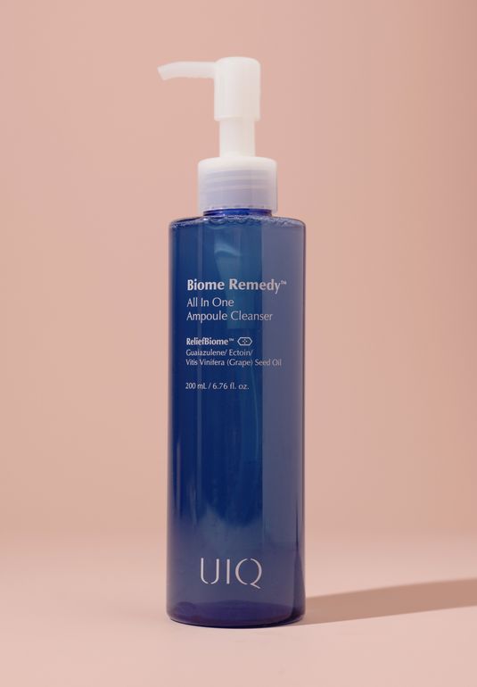Увлажняющий гель для умывания с постбиотиками UIQ Biome Remedy All in One Ampoule Cleanser 200мл